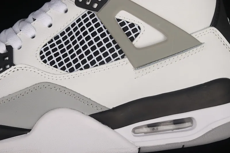 All categories Air Jordan Jordan series basketball shoes Air Jordan 4 Air Jordan 4 Retro GS "Light Smoke Grey" AJ4 Joe 4 white smoke gray basketball shoes CT8527-021